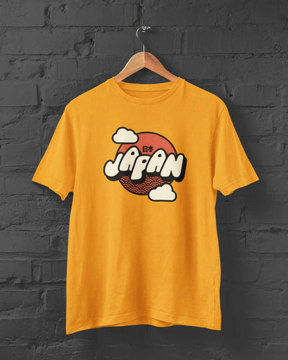 Japan Rising Sun Graphic Tee | T-shirt for Men PrismGasm