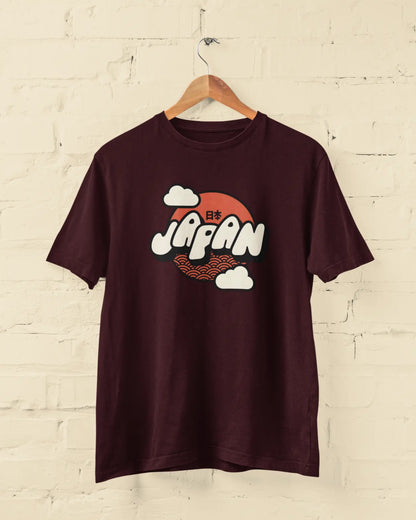 Japan Rising Sun Graphic Tee | T-shirt for Men PrismGasm