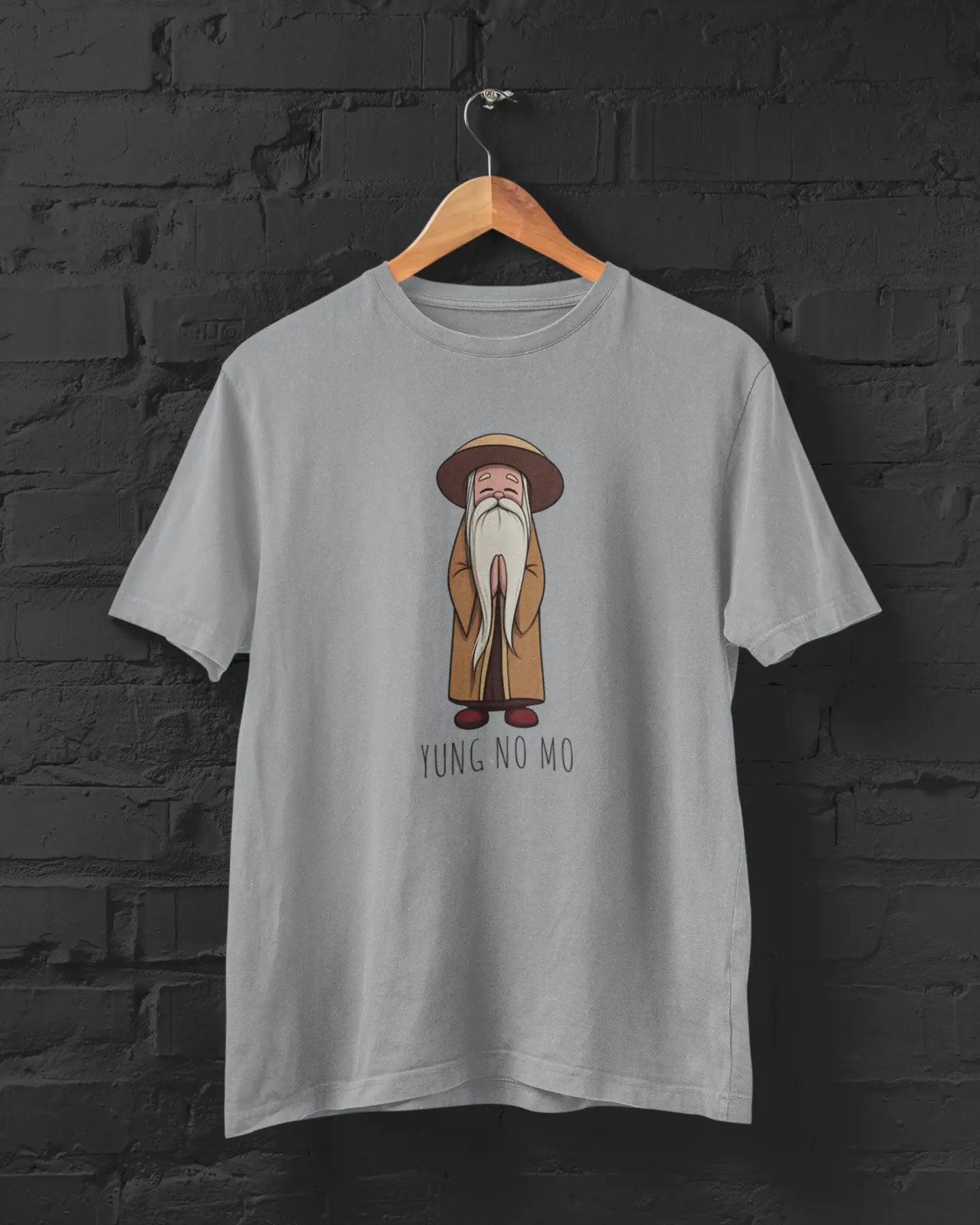 Yung No Mo | T-shirt for Oldies PrismGasm T-Shirt 899.00 PrismGasm Grey Melange / XS