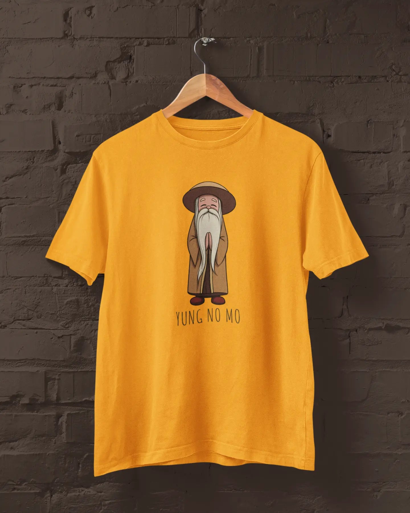 Yung No Mo | T-shirt for Oldies PrismGasm T-Shirt 899.00 PrismGasm Golden Yellow / XS