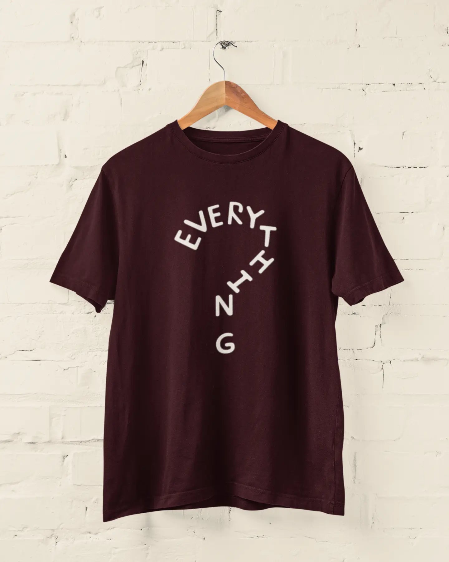 Question Everything | T-shirt for the Curious PrismGasm T-Shirt PrismGasm 899.00 Maroon / 7XL
