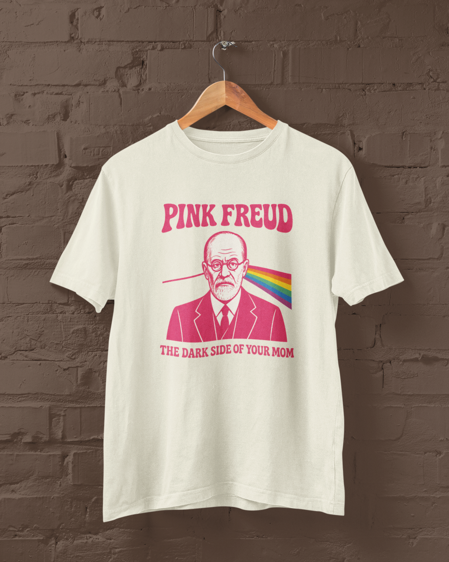 Pink Freud | T-shirt for Men PrismGasm T-Shirt  PrismGasm