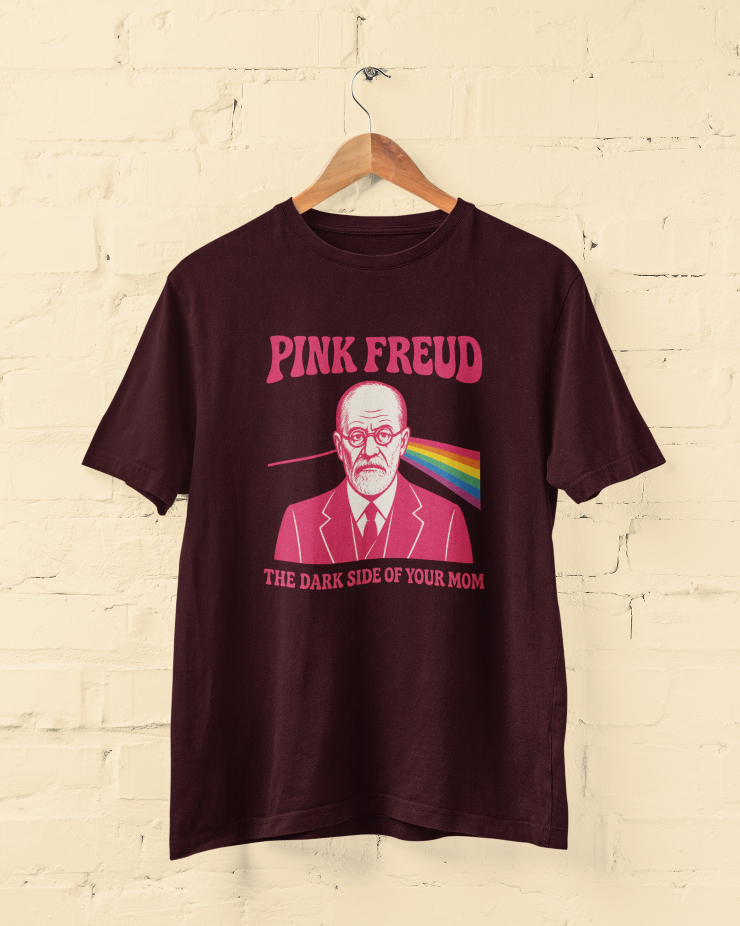 Pink Freud | T-shirt for Men PrismGasm T-Shirt  PrismGasm