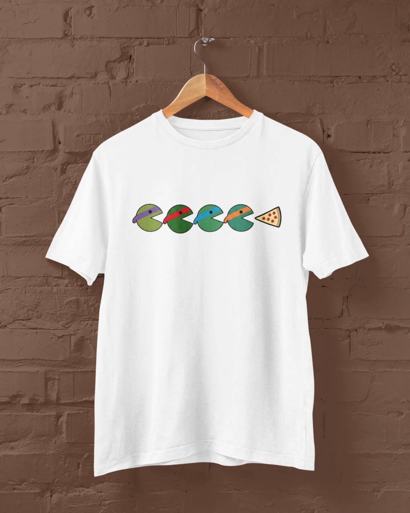 Pacman Ninja Turtles | T-shirt for Men PrismGasm T-Shirt  PrismGasm