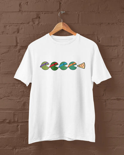 Pacman Ninja Turtles | T-shirt for Men PrismGasm T-Shirt  PrismGasm