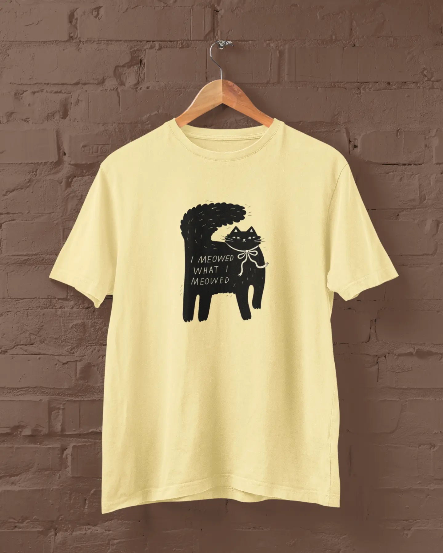 Meowed What I Meowed | T-shirt for Men PrismGasm T-Shirt  PrismGasm