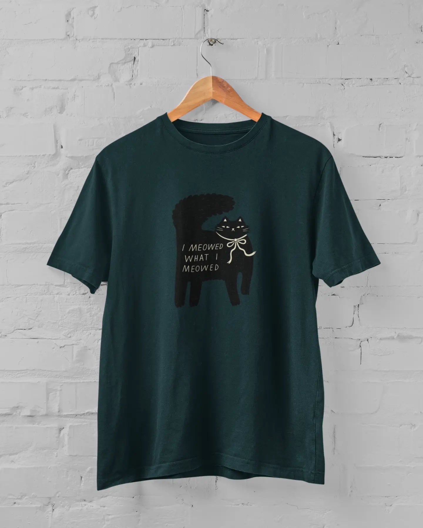 Meowed What I Meowed | T-shirt for Men PrismGasm T-Shirt  PrismGasm