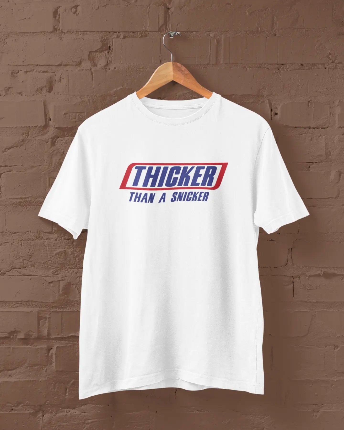 Thicker Than a Snicker | T-shirt for Men PrismGasm T-Shirt  PrismGasm