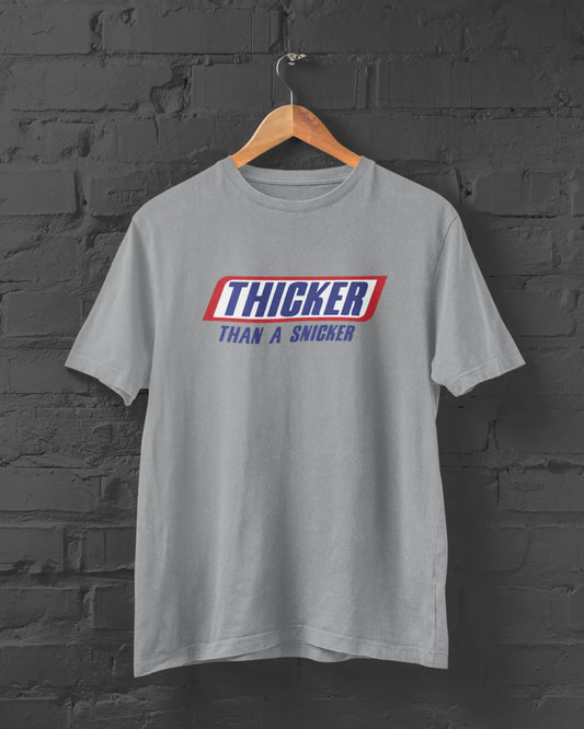 Thicker Than a Snicker | T-shirt for Men PrismGasm T-Shirt  PrismGasm