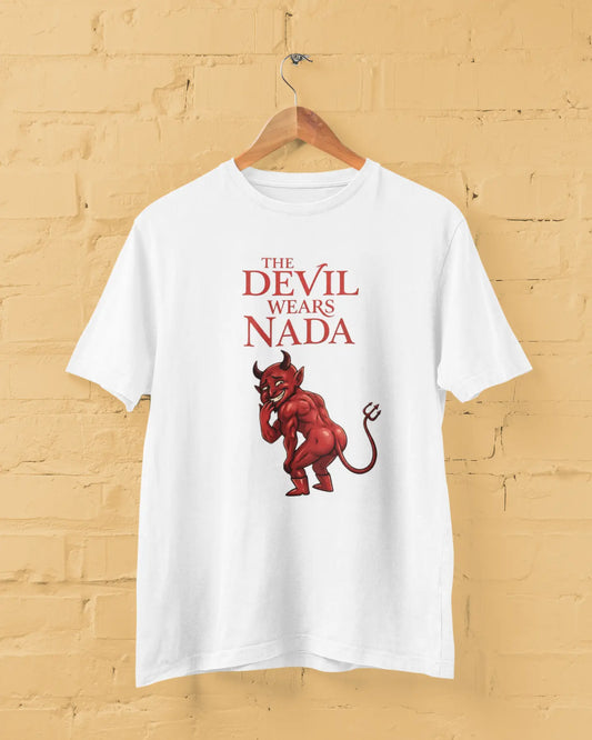 The Devil Wears Nada | T-shirt for Men PrismGasm T-Shirt  PrismGasm