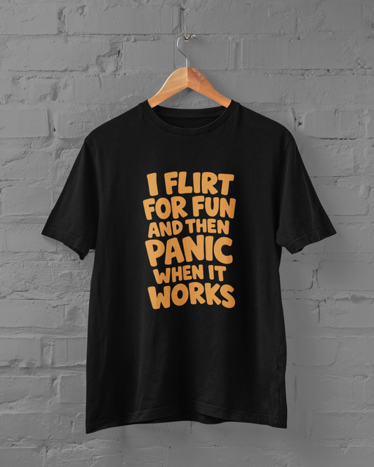 Flirt and Panic | T-shirt for Men