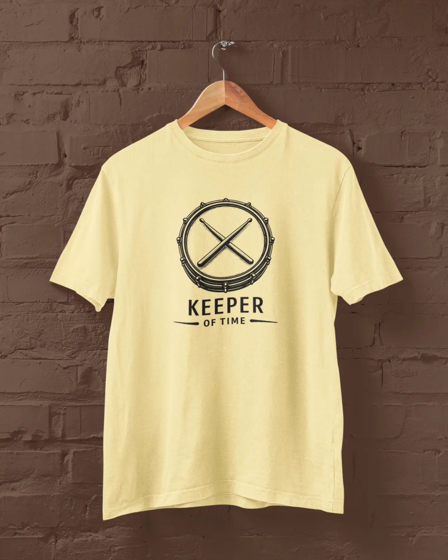 Keeper Of Time | T-shirt for Drummers PrismGasm