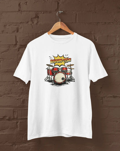 Badum-Tish | T-shirt for Drummers PrismGasm