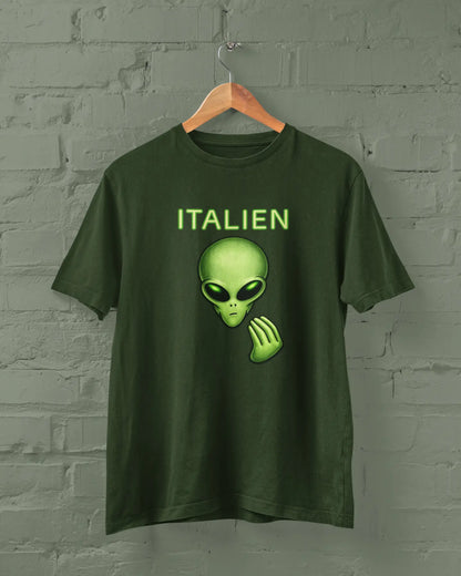 ITALIEN - The Italian Alien | T-shirt for Men PrismGasm