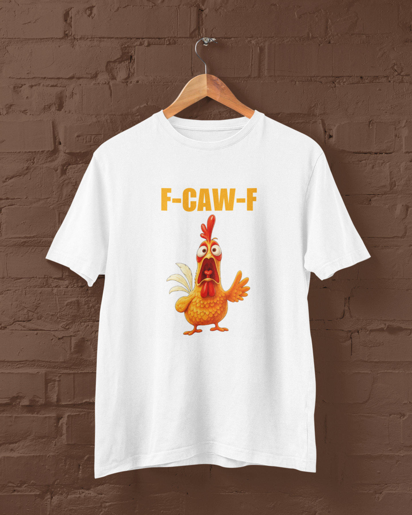 F-CAW-F Chicken | T-shirt for Men PrismGasm T-Shirt  PrismGasm