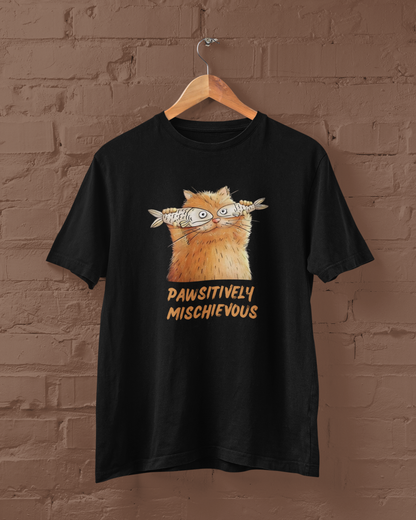 Pawsitively Mischievous T-shirt for Men