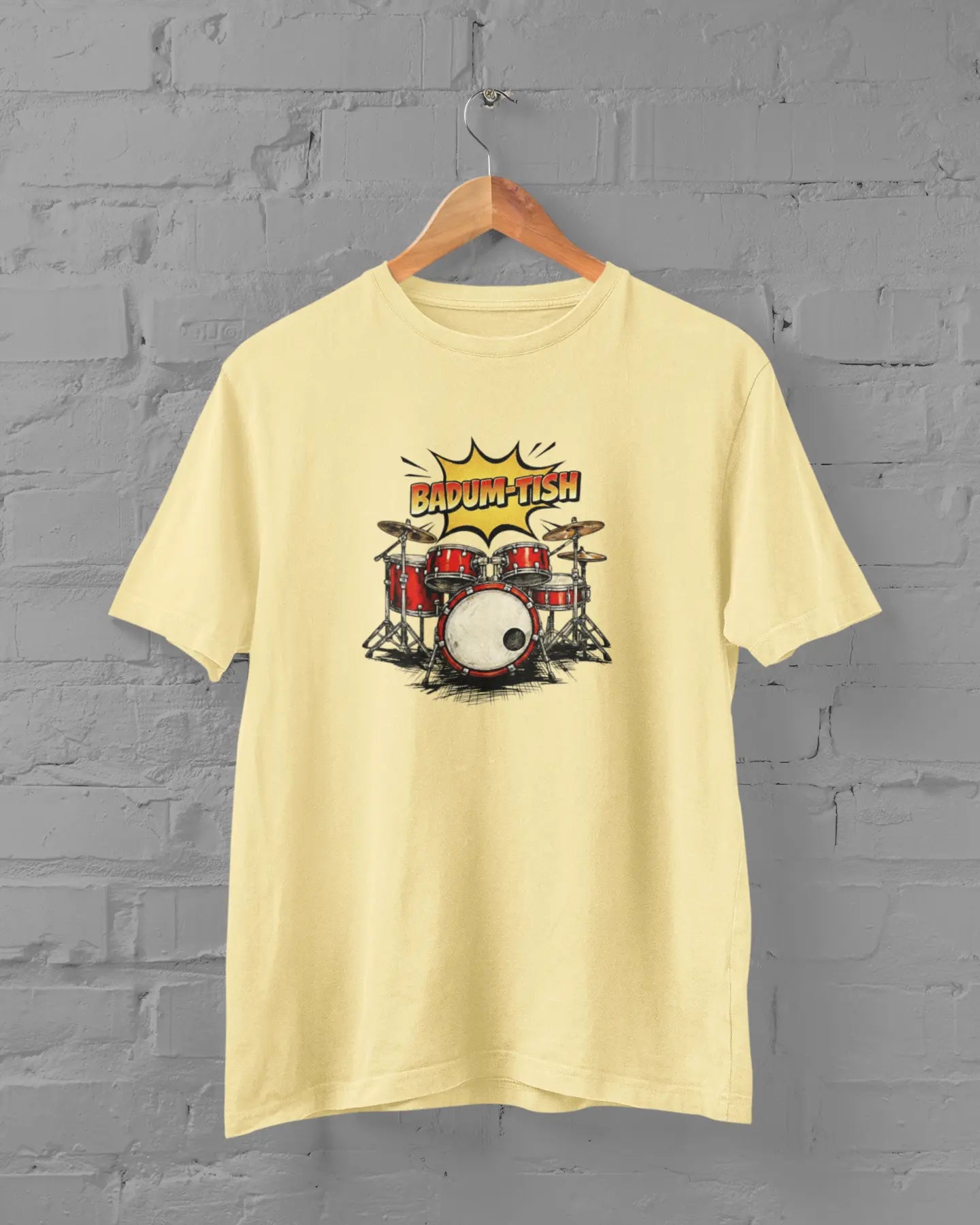 Badum-Tish | T-shirt for Drummers PrismGasm