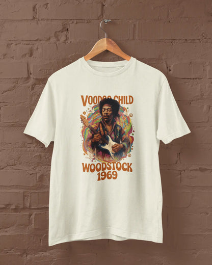 Jimi Hendrix Voodoo Child | T-shirt for Men PrismGasm