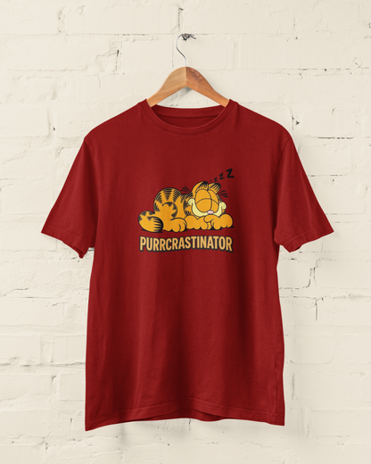 Garfield the Purrcrastinator | T-shirt for Men