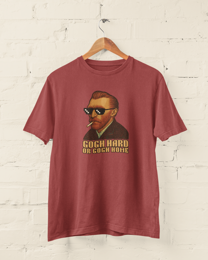 Gogh Hard Or Gogh Home | T-shirt for Men