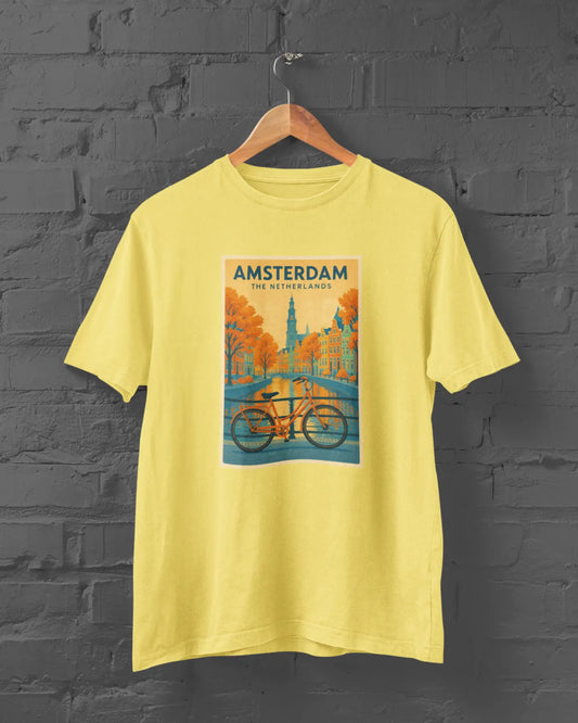 Amsterdam Postcard | T-shirt for Men PrismGasm