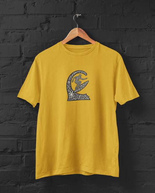 Artsy Surfer Dude | T-shirt for Men