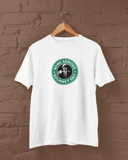 Pulp Fiction Gourmet Shit | T-shirt for Men PrismGasm