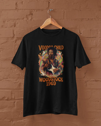 Jimi Hendrix Voodoo Child | T-shirt for Men PrismGasm