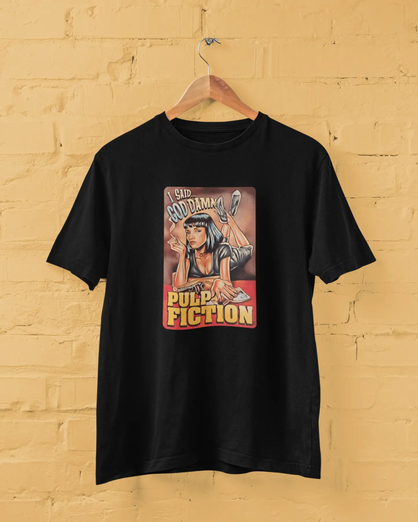 I Said God Damn - Pulp Fiction | T-shirt for Men PrismGasm