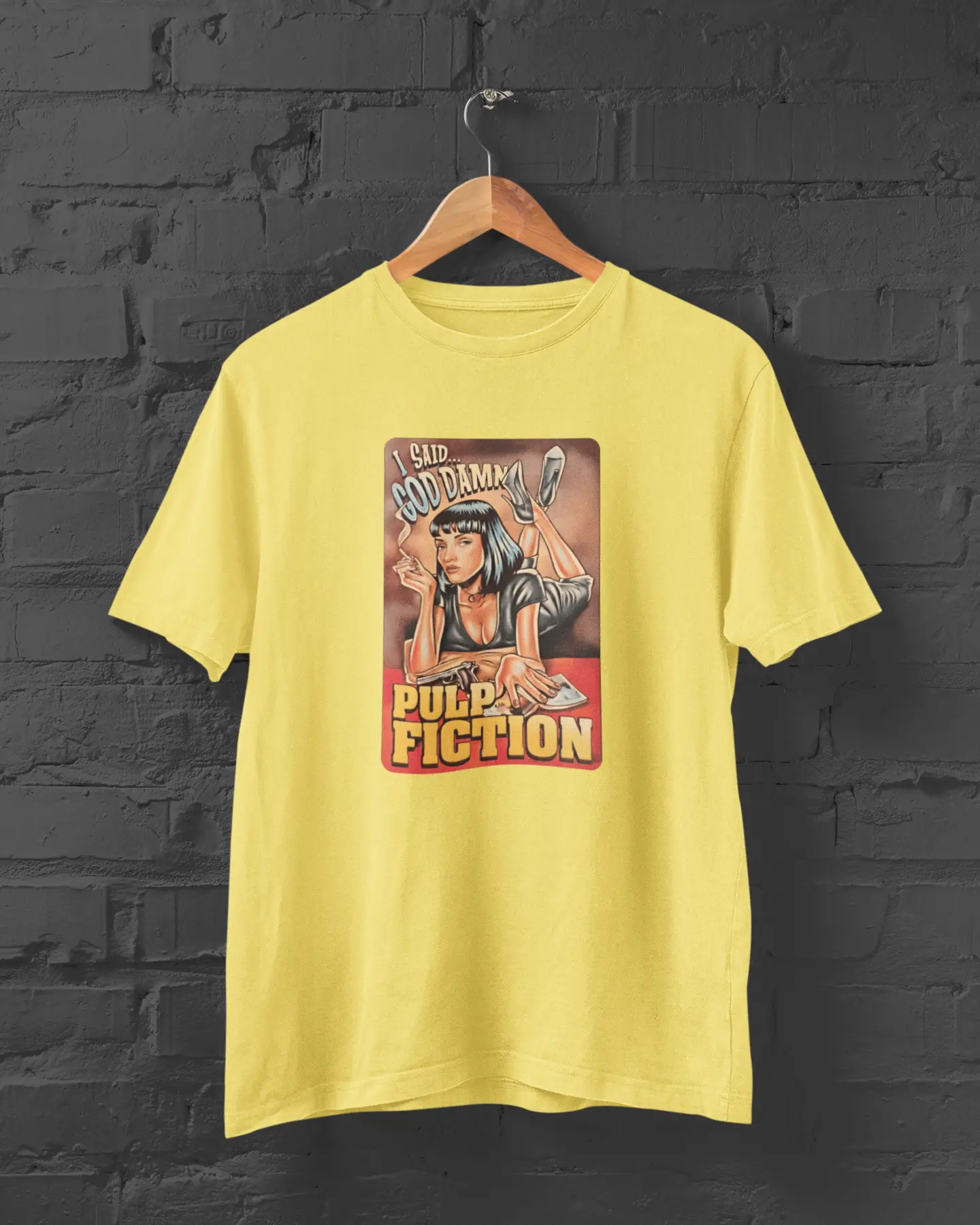 I Said God Damn - Pulp Fiction | T-shirt for Men PrismGasm