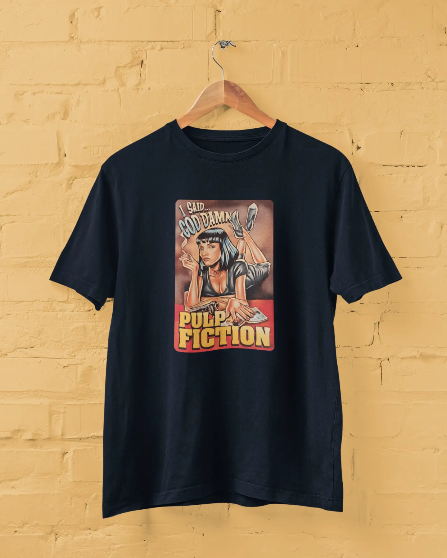 I Said God Damn - Pulp Fiction | T-shirt for Men PrismGasm