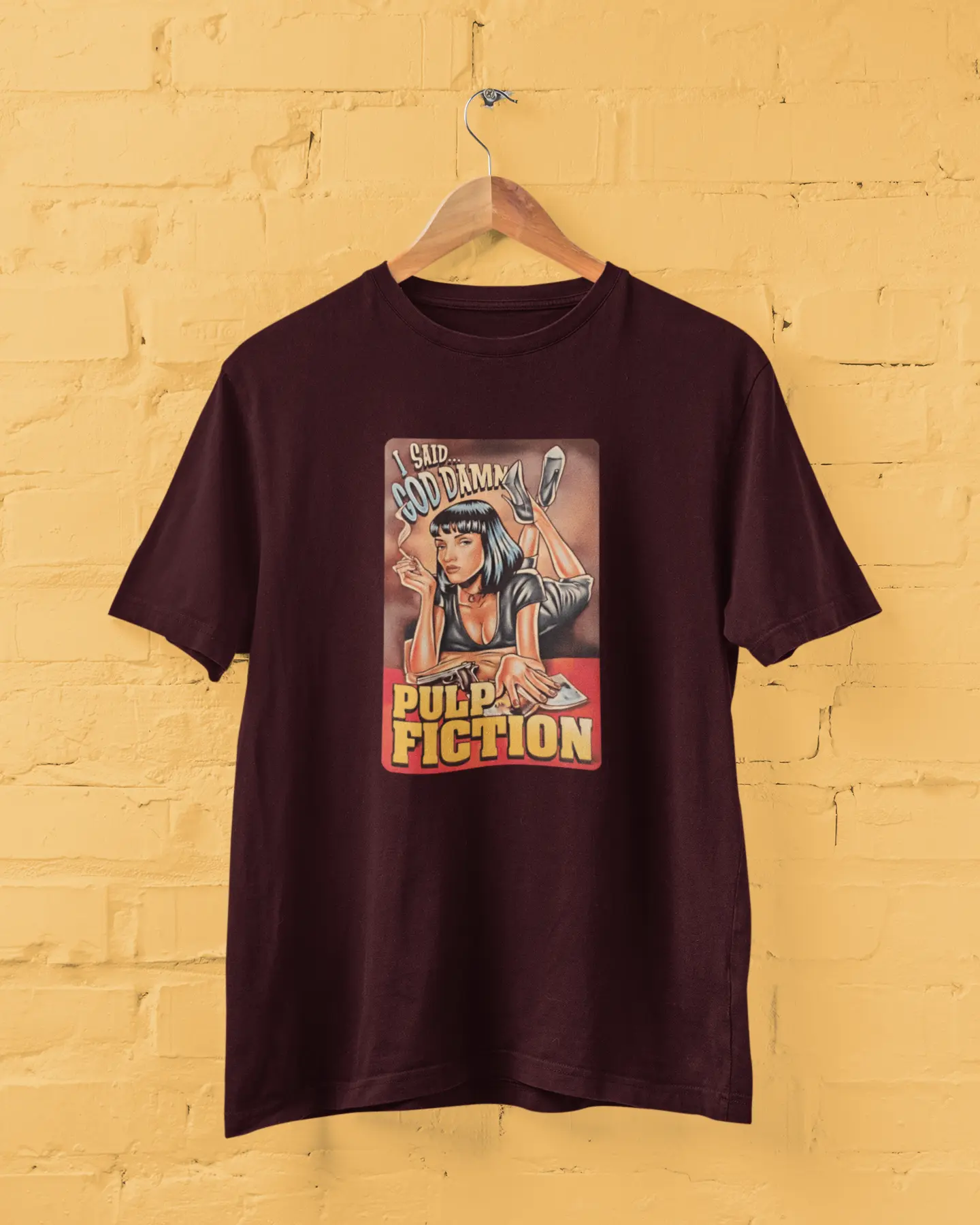 I Said God Damn - Pulp Fiction | T-shirt for Men PrismGasm