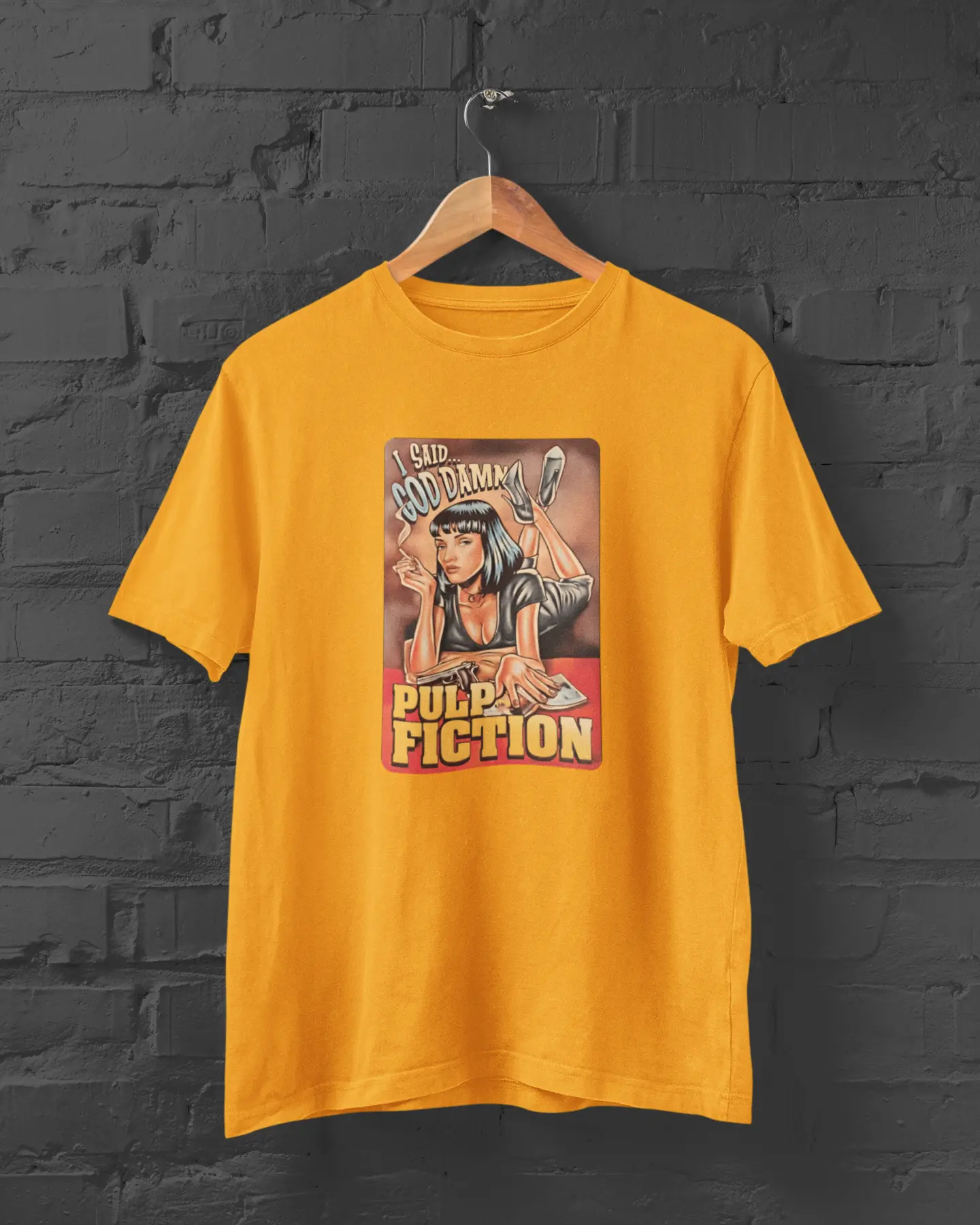 I Said God Damn - Pulp Fiction | T-shirt for Men PrismGasm