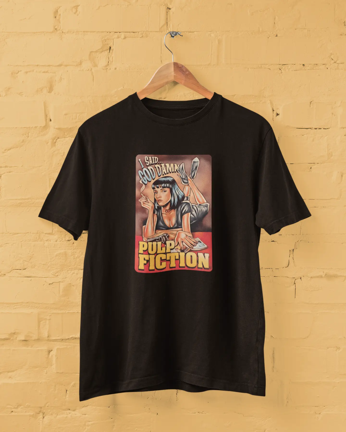 I Said God Damn - Pulp Fiction | T-shirt for Men PrismGasm