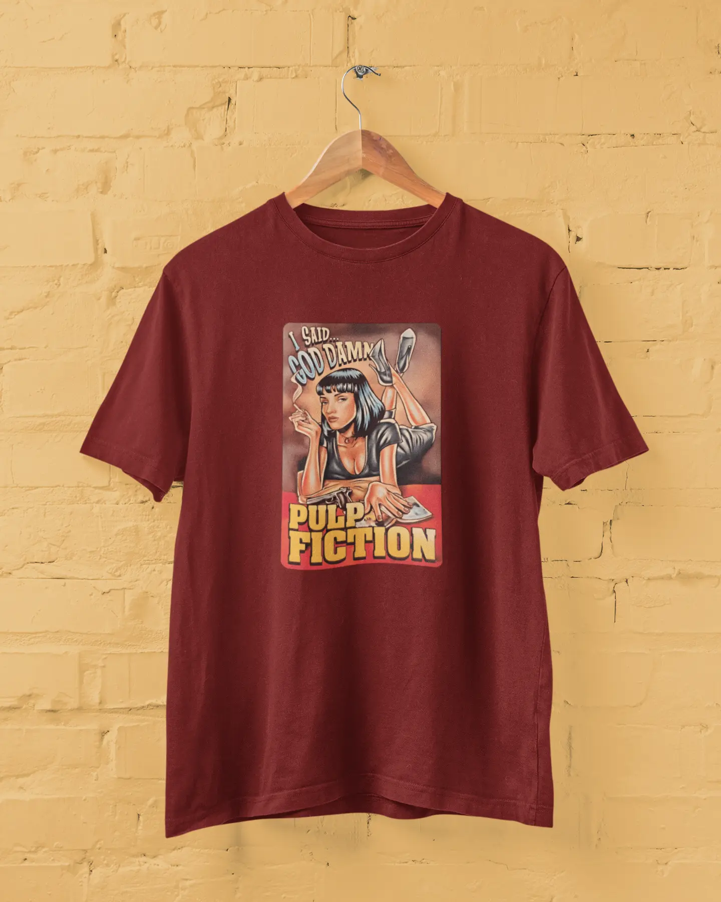 I Said God Damn - Pulp Fiction | T-shirt for Men PrismGasm