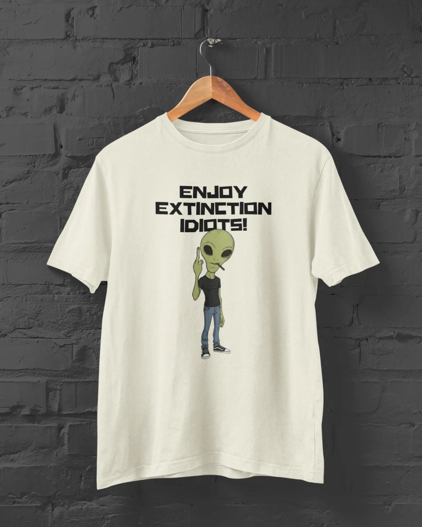 Enjoy Extinction Idiots | T-shirt for Humans PrismGasm