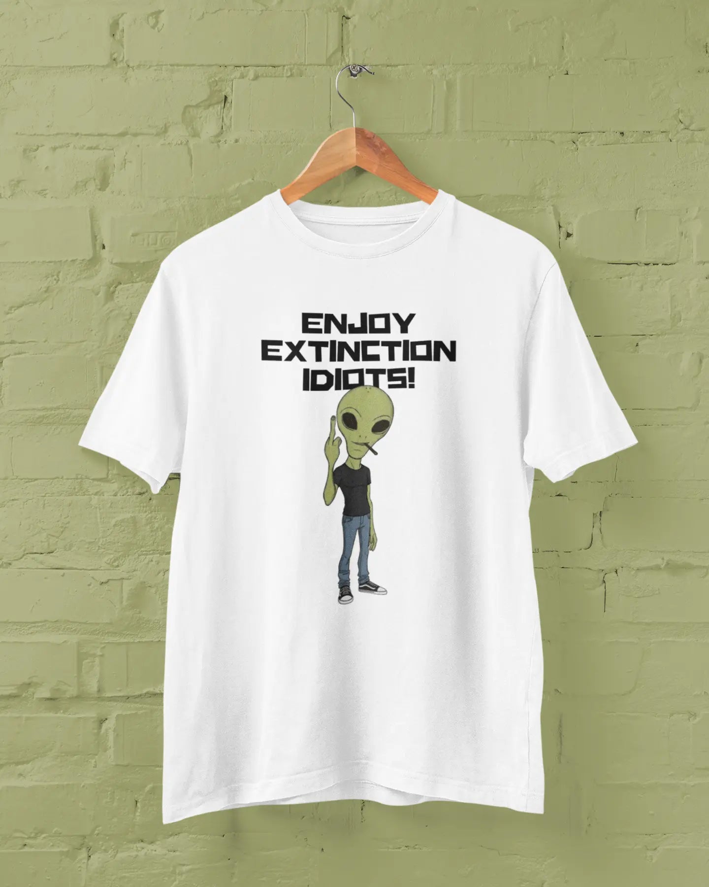 Enjoy Extinction Idiots | T-shirt for Humans PrismGasm