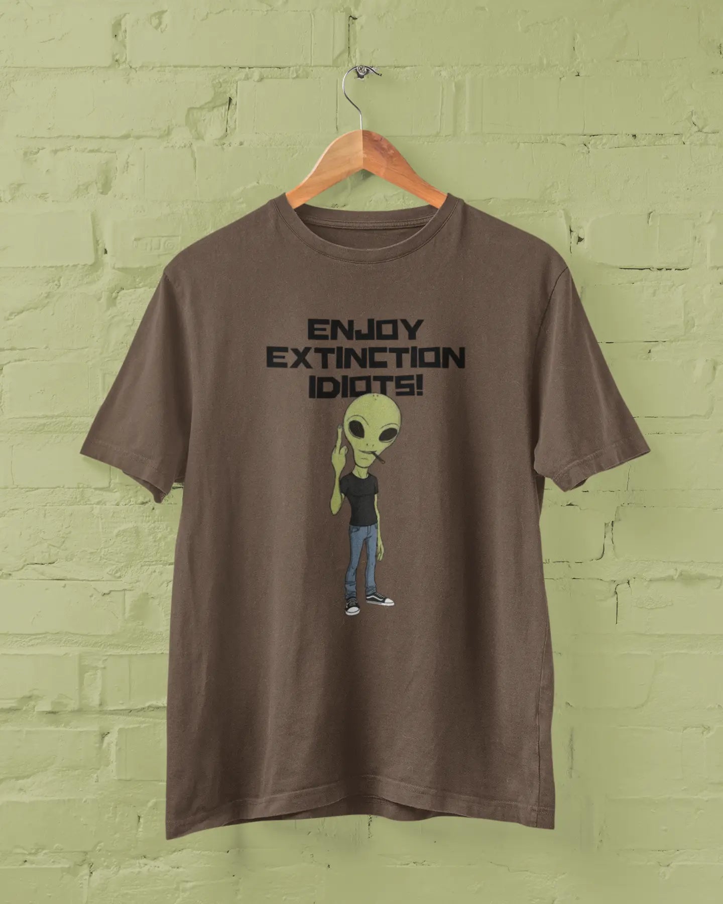 Enjoy Extinction Idiots | T-shirt for Humans PrismGasm