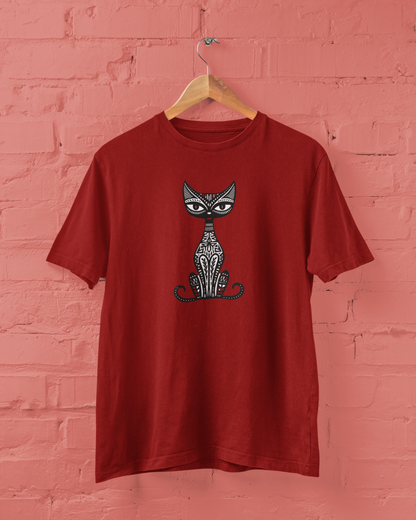 Cat Motif | T-shirt for Men