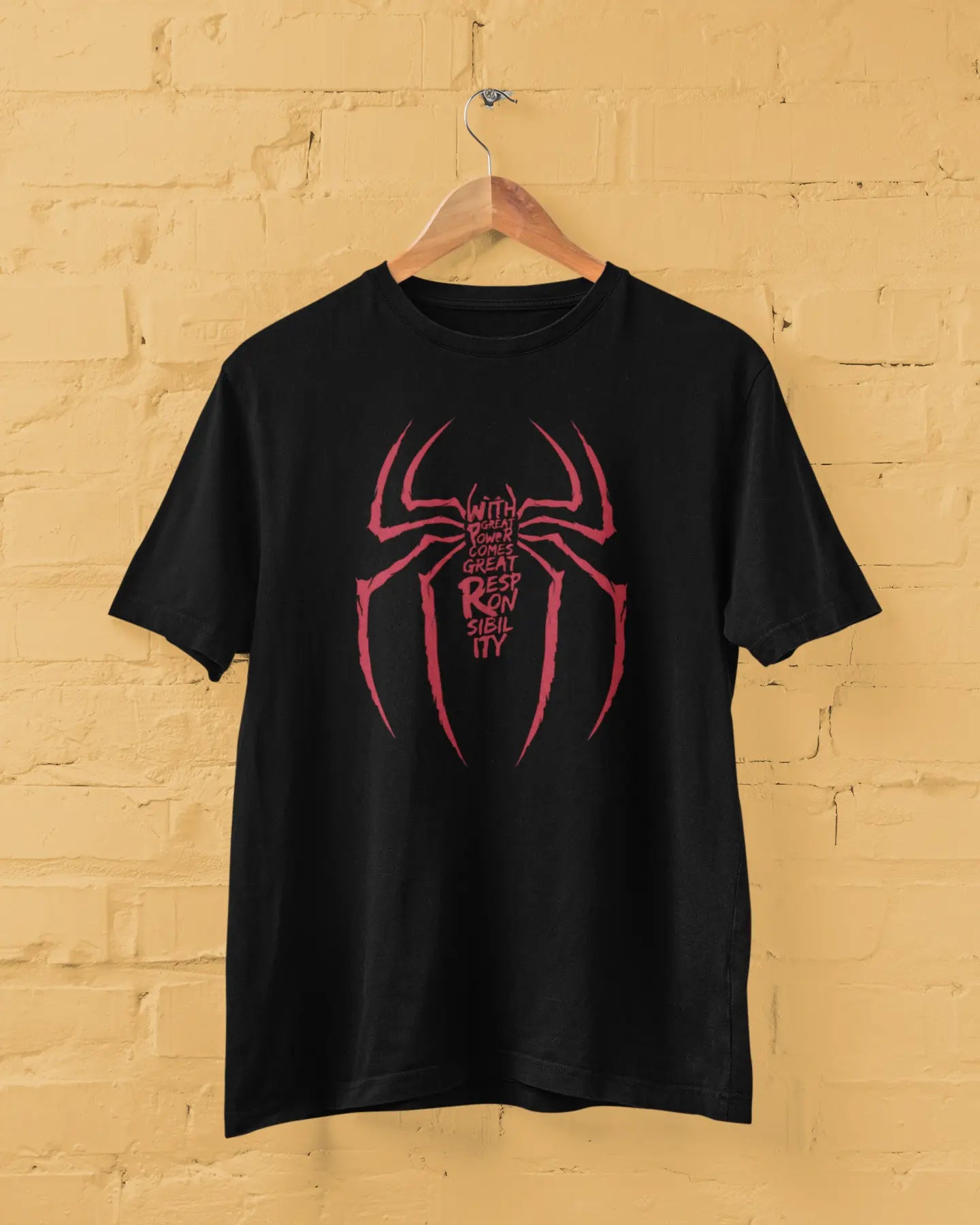 Spiderman Great Power | T-Shirt for Men PrismGasm