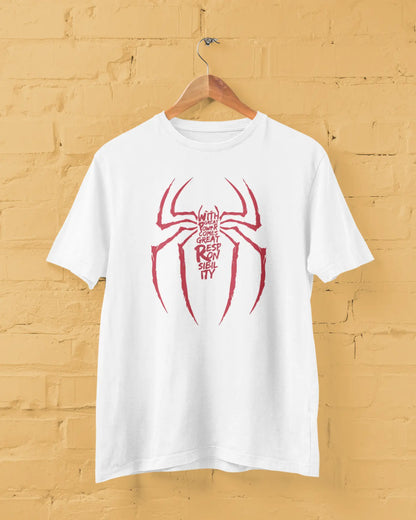 Spiderman Great Power | T-Shirt for Men PrismGasm