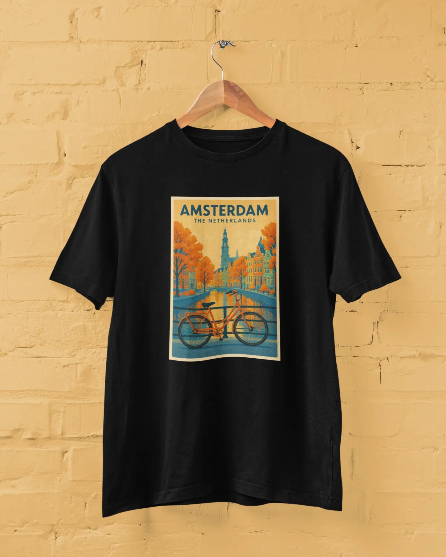 Amsterdam Postcard | T-shirt for Men PrismGasm