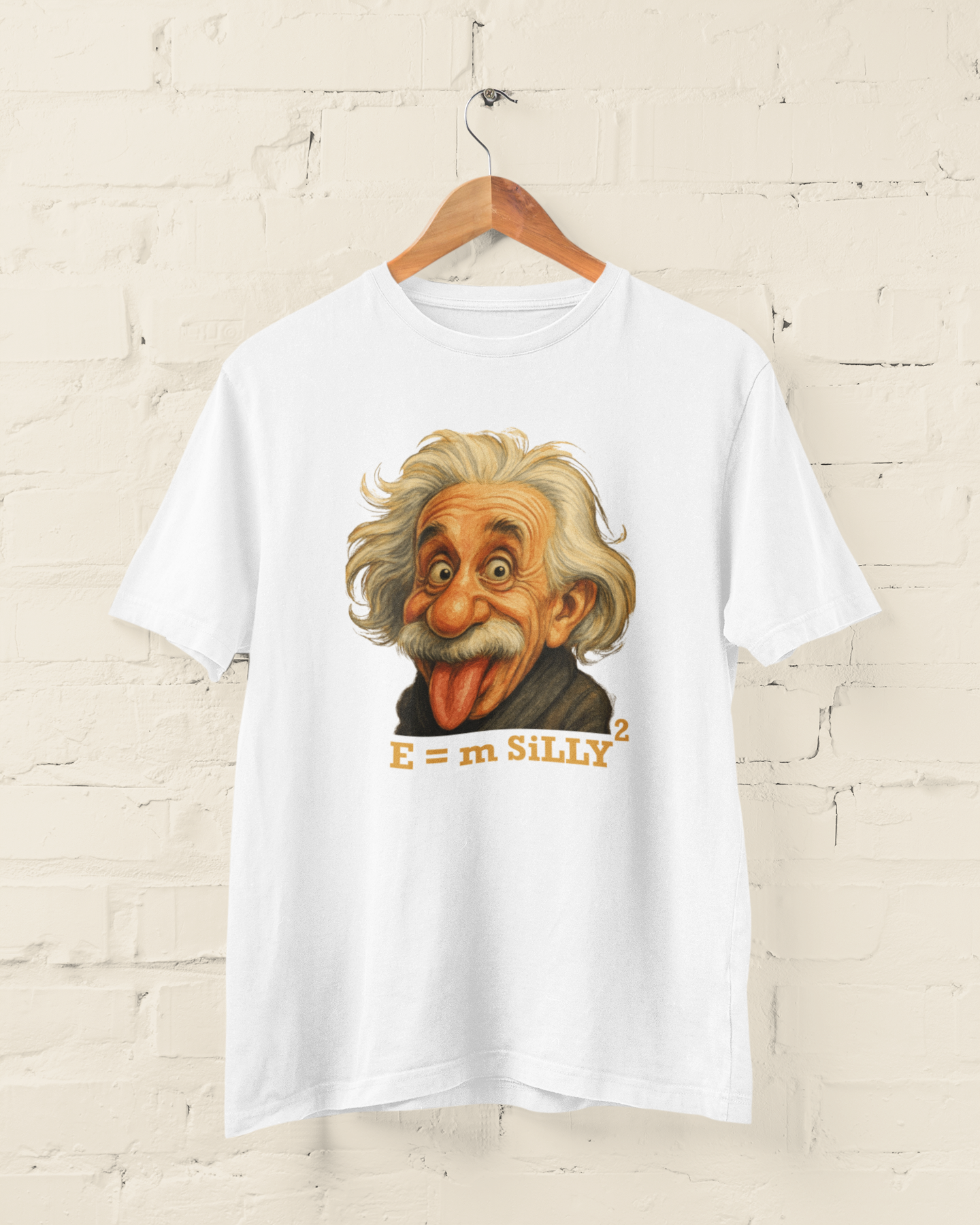 Silly Einstein T-shirt for Men