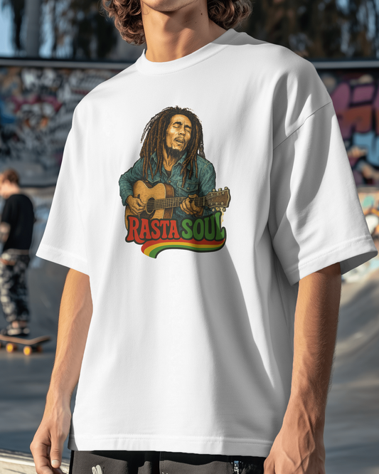 Rasta Soul | Bob Marley | Oversized T-shirt