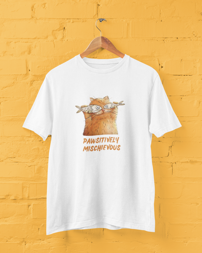 Pawsitively Mischievous T-shirt for Men