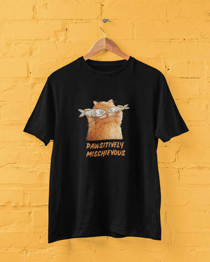 Pawsitively Mischievous T-shirt for Men