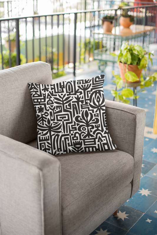 Trippy Tribal | All Over Print Cushion Cover