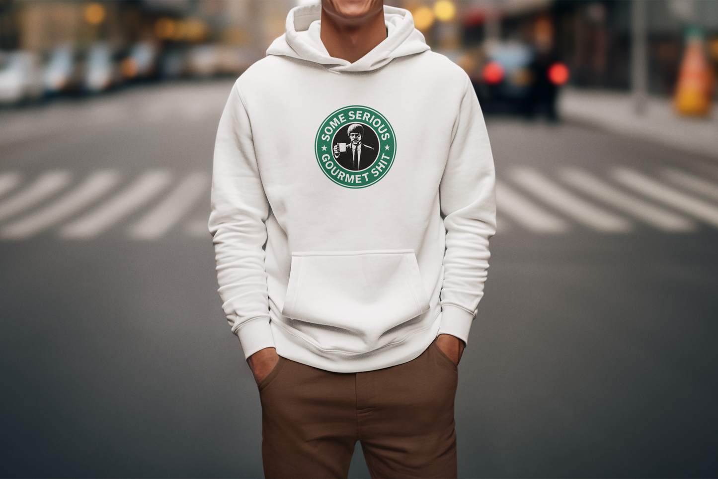 Pulp Fiction Gourmet Shit | Unisex Hoodie PrismGasm