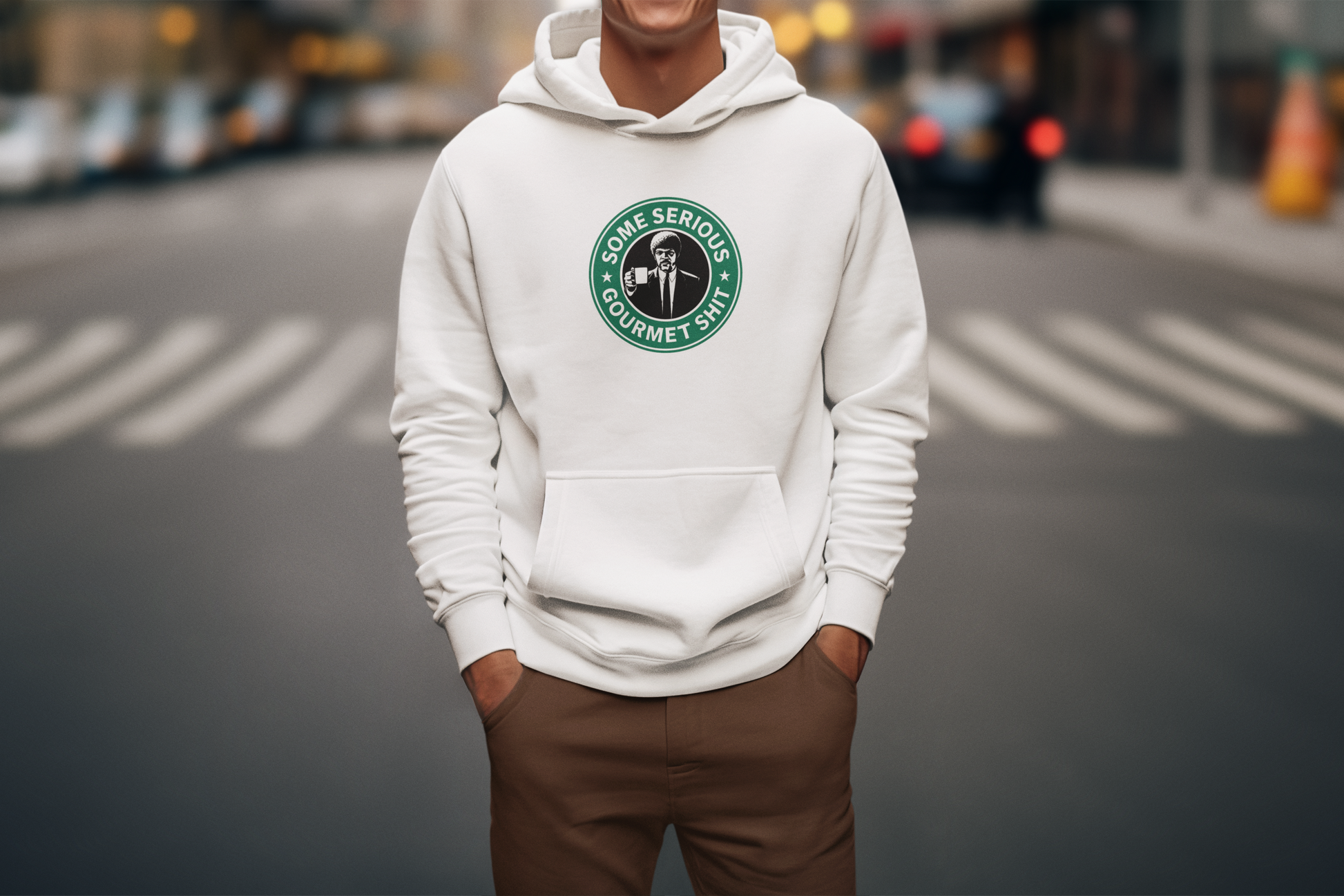 Pulp Fiction Gourmet Shit | Unisex Hoodie PrismGasm