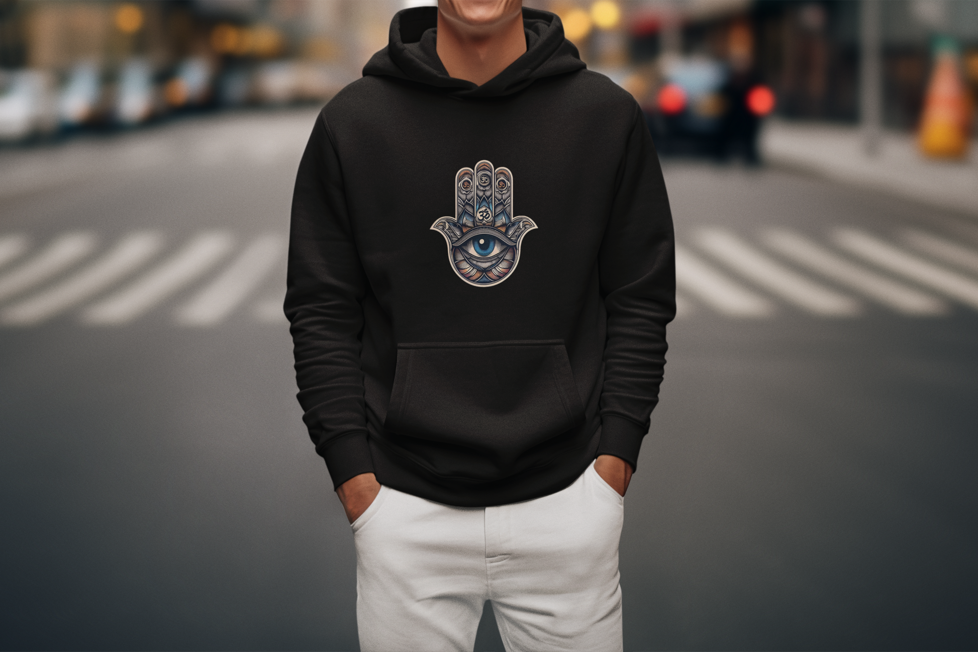 Hamsa Chakra | Unisex Hoodie PrismGasm